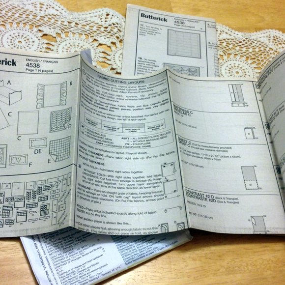 Uncut, factory folded 2008 Butterick B5299 Lrg-XLg sewing pattern - Picture 10 of 14